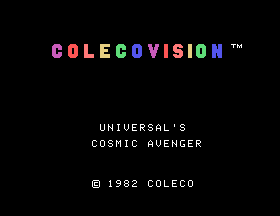 Play <b>Cosmic Avenger</b> Online